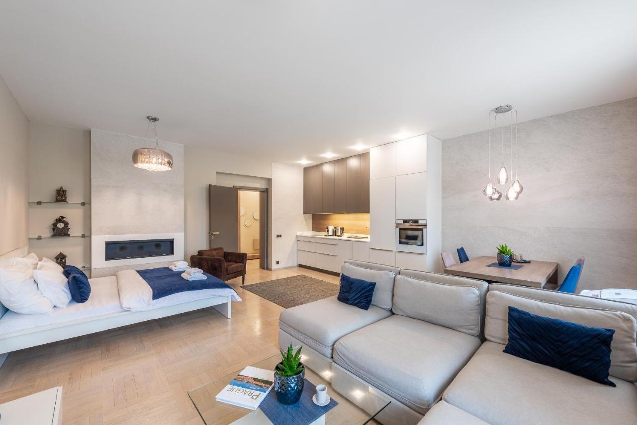 New Luxury Apt With Ac&Parking In The Center Of Prague Leilighet Eksteriør bilde